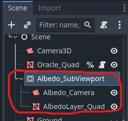 Albedo_Subviewport dans la scene Godot