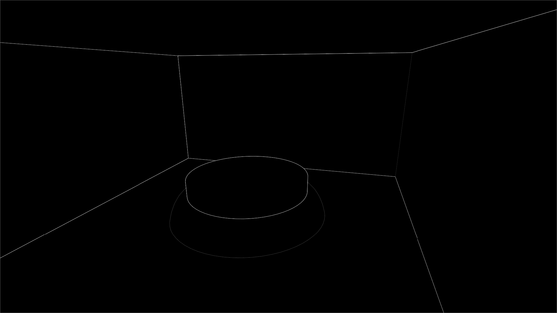 Dernière prophecie de l’Oracle. Elle est totalement noir mis à part les contours qui sont légerement gris